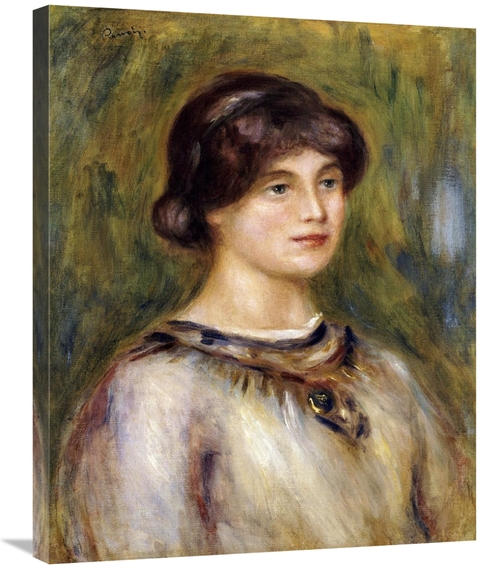 Global Gallery GCS-267110-30-142 30 in. Portrait of Marie Lestringuez 