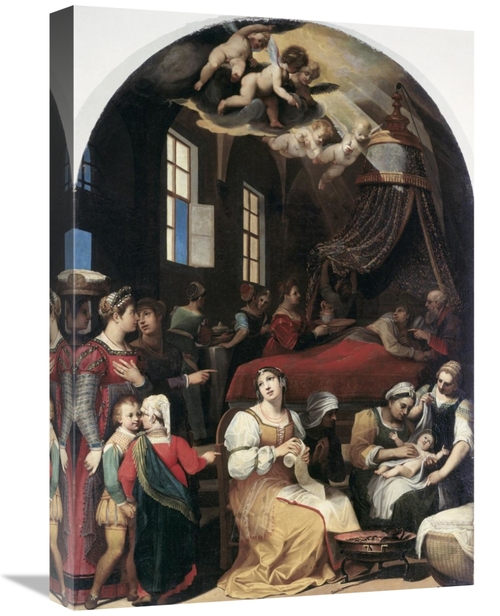 Global Gallery GCS-278424-22-142 22 in. Nativity of the Virgin Art Pri