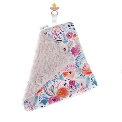 I'll Grow on You - Doodalou Minky and Llama Faux Fur Pacifier Blanket
