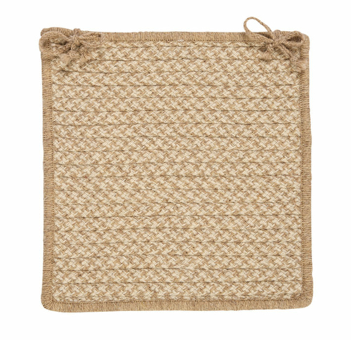 Colonial Mills HD33A015X015S Natural Wool Houndstooth - Tea Chair Pad 