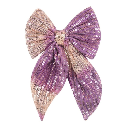 2PCS Hair Bow Women's Black Hair Clip with Satin Bow Retro Hair Bow