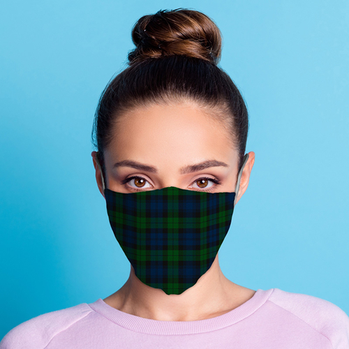 Tartan Reusable Face Covering - Large
