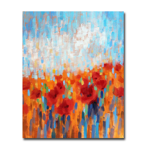 Artistic Home Gallery 1215L217IG Poppy Walk by Claire Hardy Premium Ga