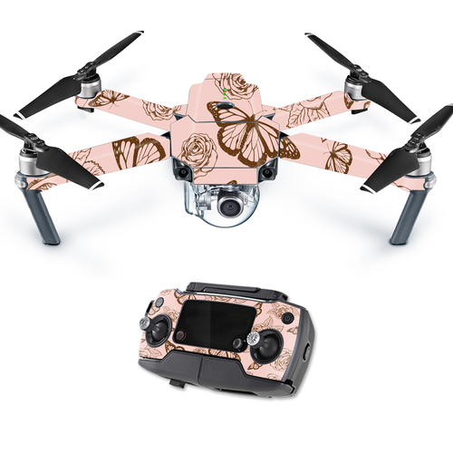MightySkins DJMAVPRO-Butterfly Garden Skin Decal Wrap for DJI Mavic Pr