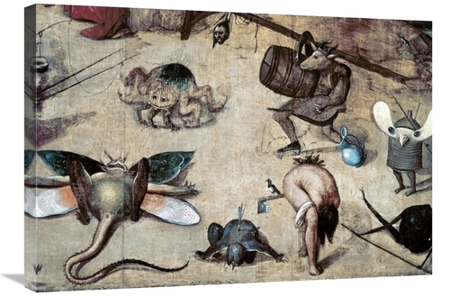 Global Gallery GCS-276799-30-142 30 in. Temptation of St. Anthony - De