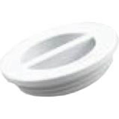 CMP CMP25542000 1.5 in. Flat Plug with Gasket - White