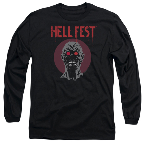 Trevco CBS2509-AL-6 Hell Fest & Logo Long Sleeve Cotton Adult 18-1 T-S