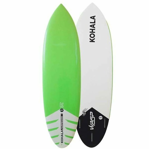 Surf Board Epoxy Surf 6'6" Green Rigid