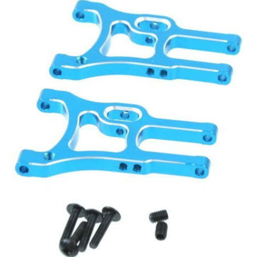 Aluminum Front Lower Arms, Blue - 2 Piece