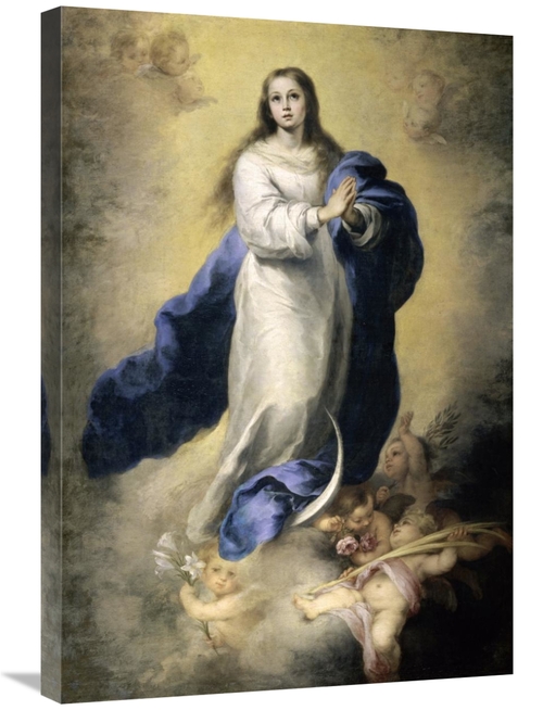 Global Gallery GCS-282582-30-142 30 in. The Immaculate Conception Art 