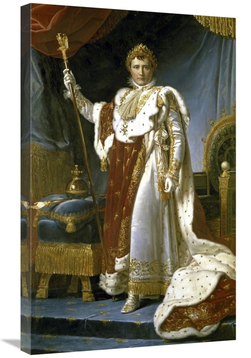 Global Gallery GCS-277675-30-142 30 in. Napoleon in Royal Costume - Na