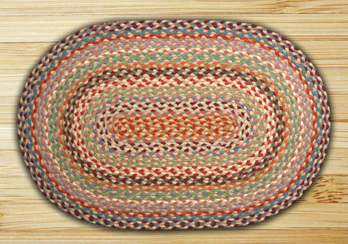 Earth Rugs 13-328 Multi 1 Oval Rug