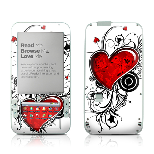 Gaming AERD-MYHEART Alex E-Reader Skin - My Heart