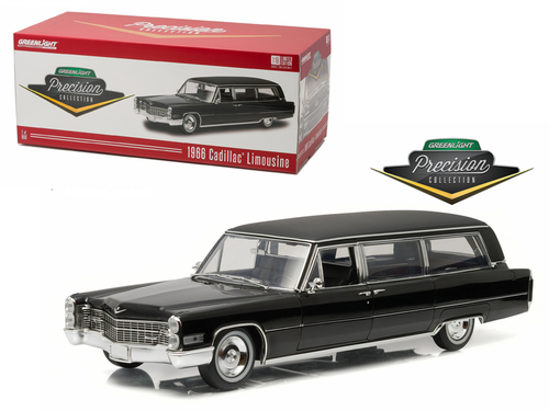 1966 Cadillac S&S Limousine Black Precision Collection Limited Edition