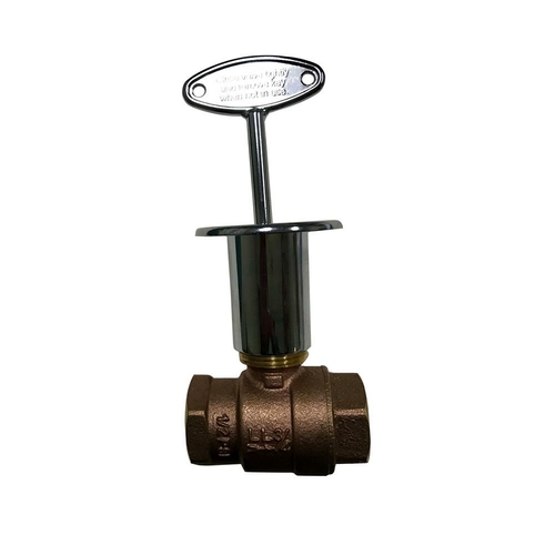 Blue Flame BVL3SCP 0.75 in. Fireplace & Fire Pit Quarter Turn Valve Ki