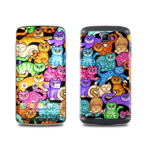 DecalGirl SGS4A-CLRKIT Samsung Galaxy S4 Active Skin - Colorful Kitten