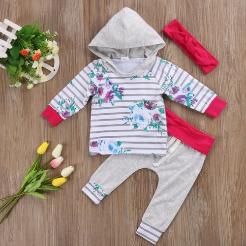 pudcoco Infant Newborn Babies Casual Clothes Set