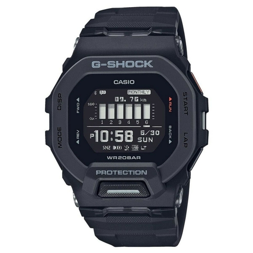 Men's Watch Casio G-Shock G-SQUAD STEP TRACKER BLUETOOTH® Black (Ø 40