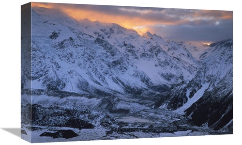 Global Gallery GCS-453450-1218-142 12 x 18 in. Sunset Over Mueller Gla