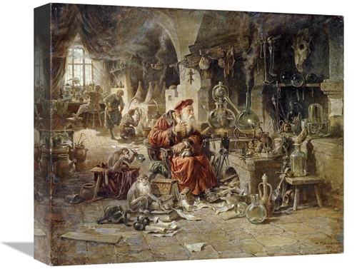 Global Gallery GCS-267999-16-142 16 in. The Alchemist Art Print - Max 