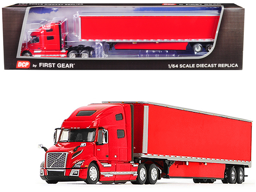 Volvo VNL 760 High-Roof Sleeper Cab with 53\' Dry Goods Trailer and