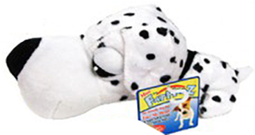 Boss Pet 8830501 Fat Hedz Dalmation Dog Toy