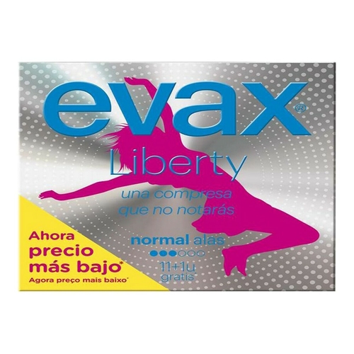 Normal Sanitary Pads Evax Liberty (12 uds)