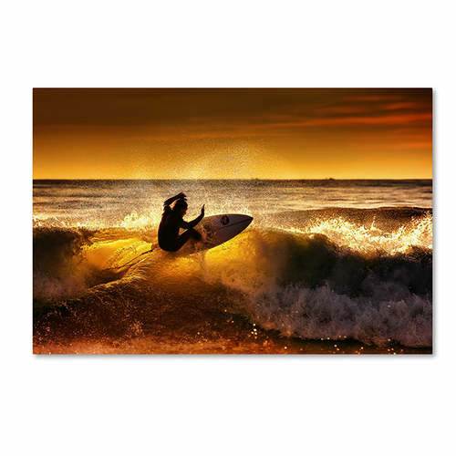 Trademark 1X00301-C1219GG 12 x 19 in. Front Side Canvas Art - Marco Pe