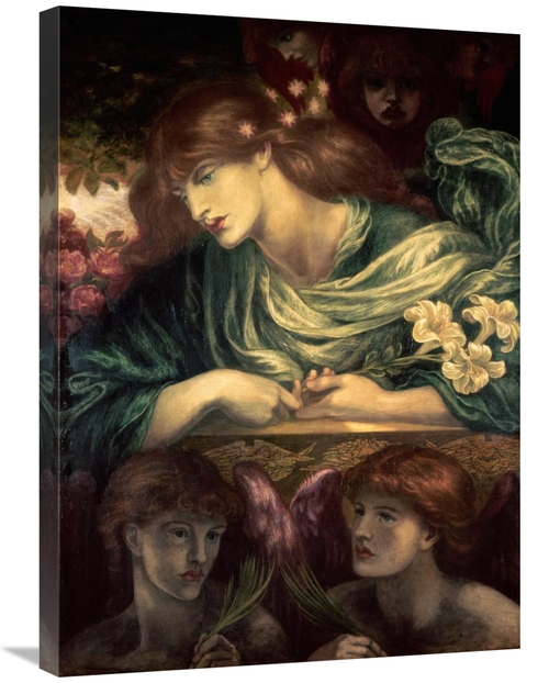 30 in. Beatrice Art Print - Dante Gabriel Rossetti