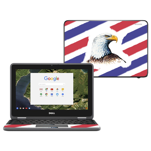 MightySkins DECH11-Eagle Head Skin for Dell Chromebook 11 in. 3180 - E