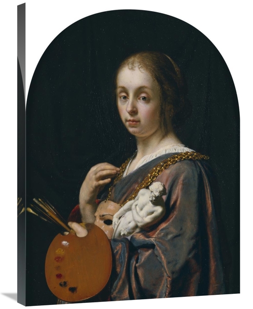 Global Gallery GCS-455052-2432-142 24 x 32 in. Pictura - an Allegory o