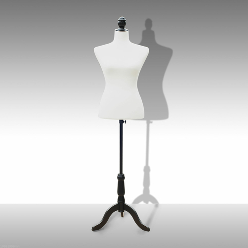 HOMCOM Sewing Mannequin Female Dress Form Torso Dressmaker Stand