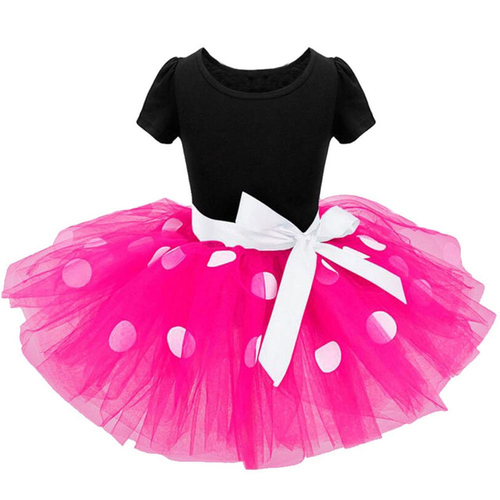 2018 Summer Fashion Girls Short Sleeve Dot Dot