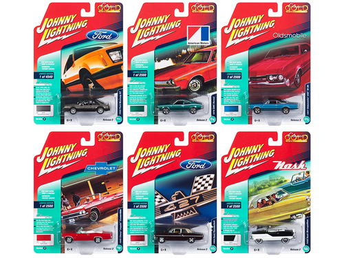 Classic Gold 2018 Release 2 Set B of 6 Cars 1/64 Diecast Models by
