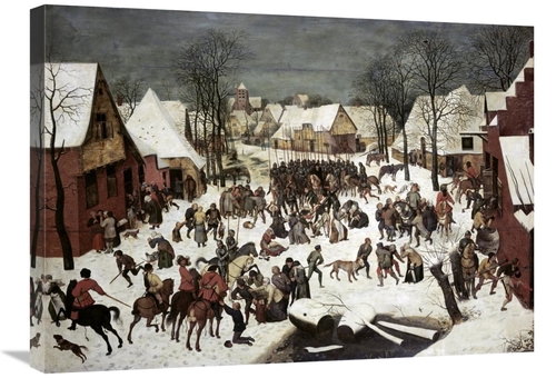 Global Gallery GCS-281795-30-142 30 in. The Massacre of the Innocents 