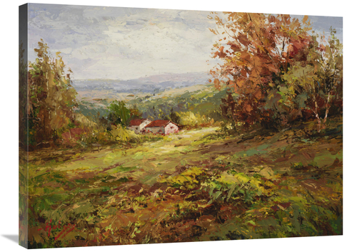 Global Gallery GCS-132583-2432-142 24 x 32 in. Italian Country Home Ar