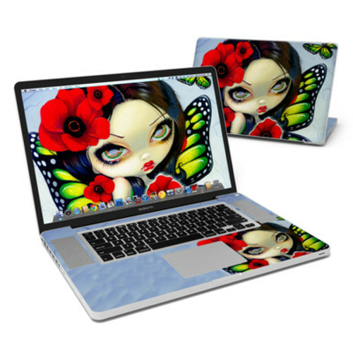 DecalGirl MBP17-POPPYMAGIC DecalGirl MacBook Pro 17in Skin - Poppy Mag