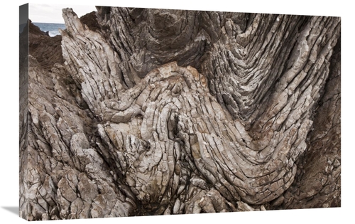 Global Gallery GCS-397770-2030-142 20 x 30 in. Folded Limestone Layers