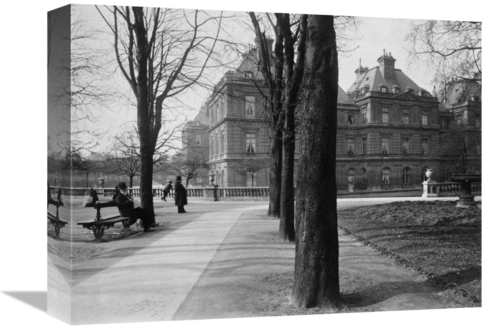 Global Gallery GCS-455110-16-142 16 in. Paris, 1902-1903 - Luxembo