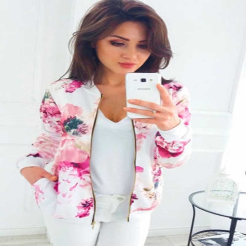  Autumn Spring Women Casual Jacket 2018