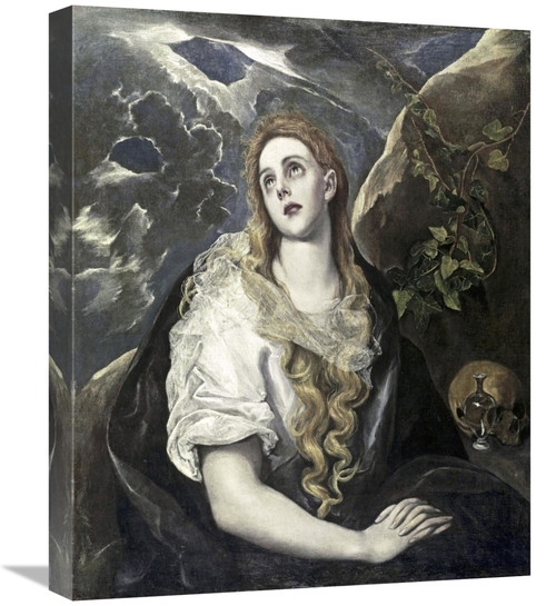 Global Gallery GCS-282008-22-142 22 in. St. Mary Magdalene in Penitenc