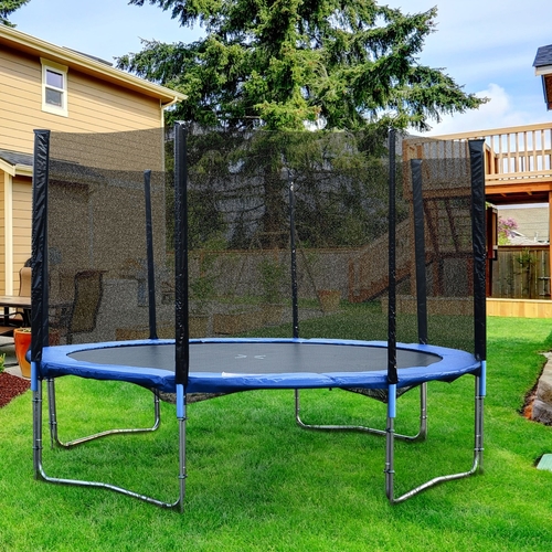 HOMCOM 12FT Trampoline Net Enclosure Trampolining Bounce Safety