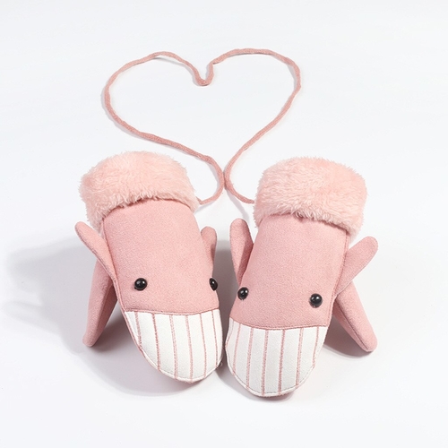 Winter Girls Boy Gloves Cute Cartoon Rabbit