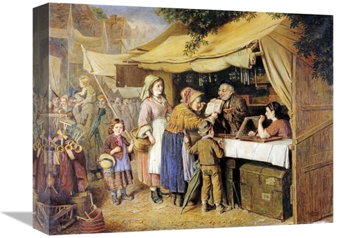 Global Gallery GCS-266724-16-142 16 in. The Village Fair Art Print - M