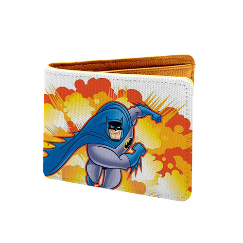 Batman Design Multi color Canvas, Artificial
