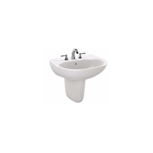 Toto LHT241.4G01 Supreme Wall-Mount Bathroom Sink Faucet Holes, Co