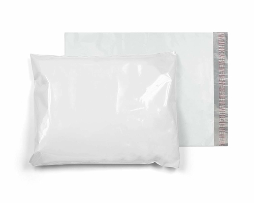 Amiff Gusseted Large Poly Mailers 15x20x4 Size. Pack of 100 White Poly