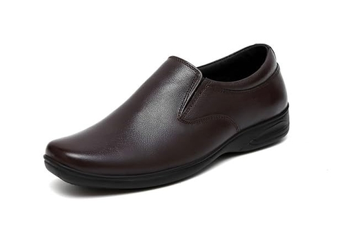 Men's Genuine Leather Slip on Moccasin Office Business Meeting Formal