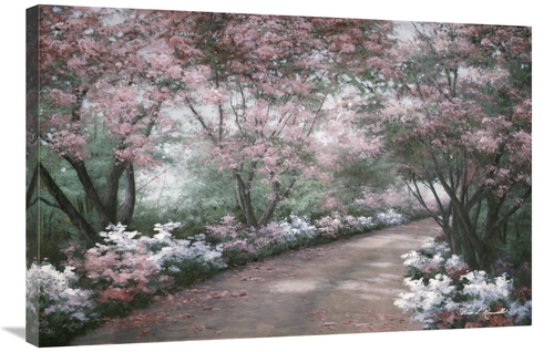 Global Gallery GCS-393974-2436-142 24 x 36 in. Azalea Walk Art Print -