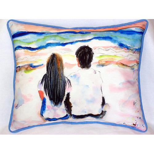 Betsy Drake HJ416 Drake & Noland Large Indoor & Outdoor Pillow 16 x 20